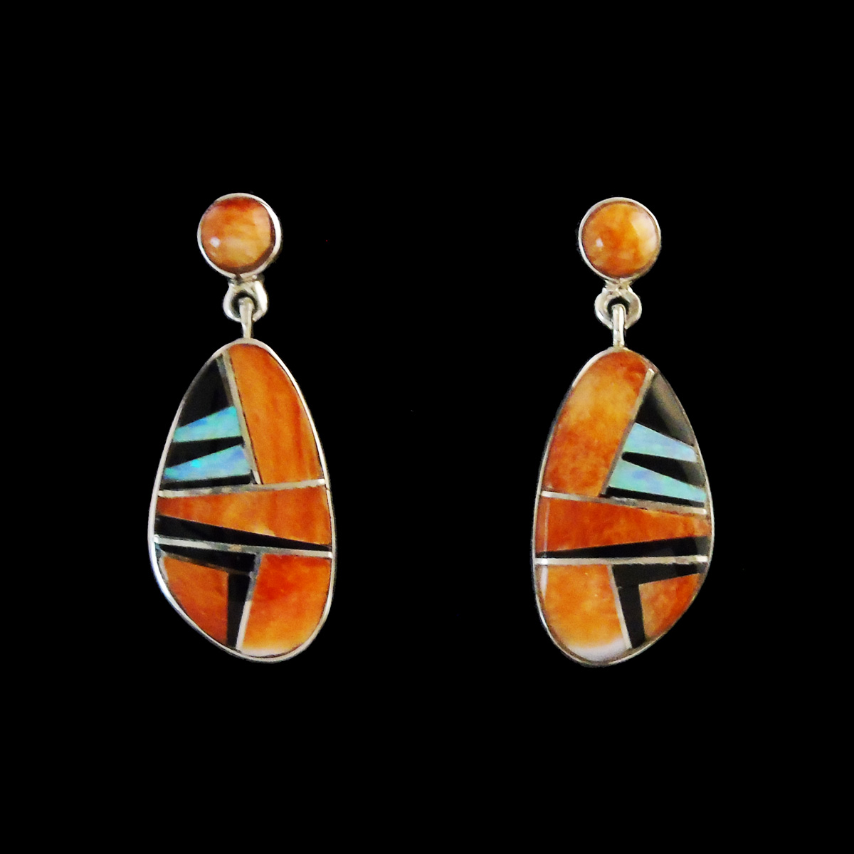 Inlay Earrings