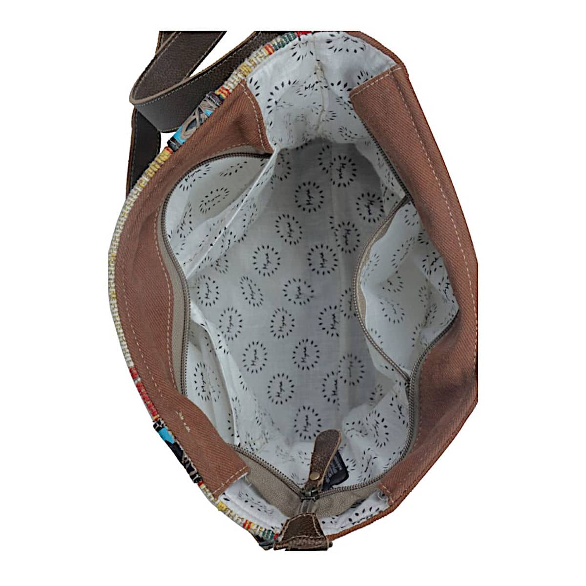 Myra - Raw Umber Hand-Tooled Bag