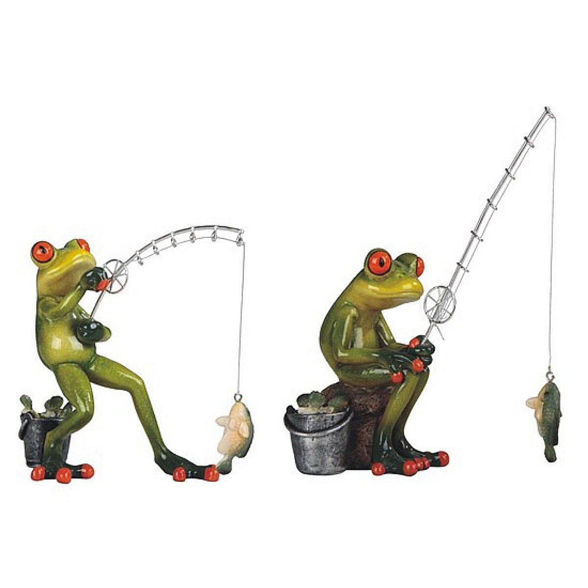 frog fishing pole