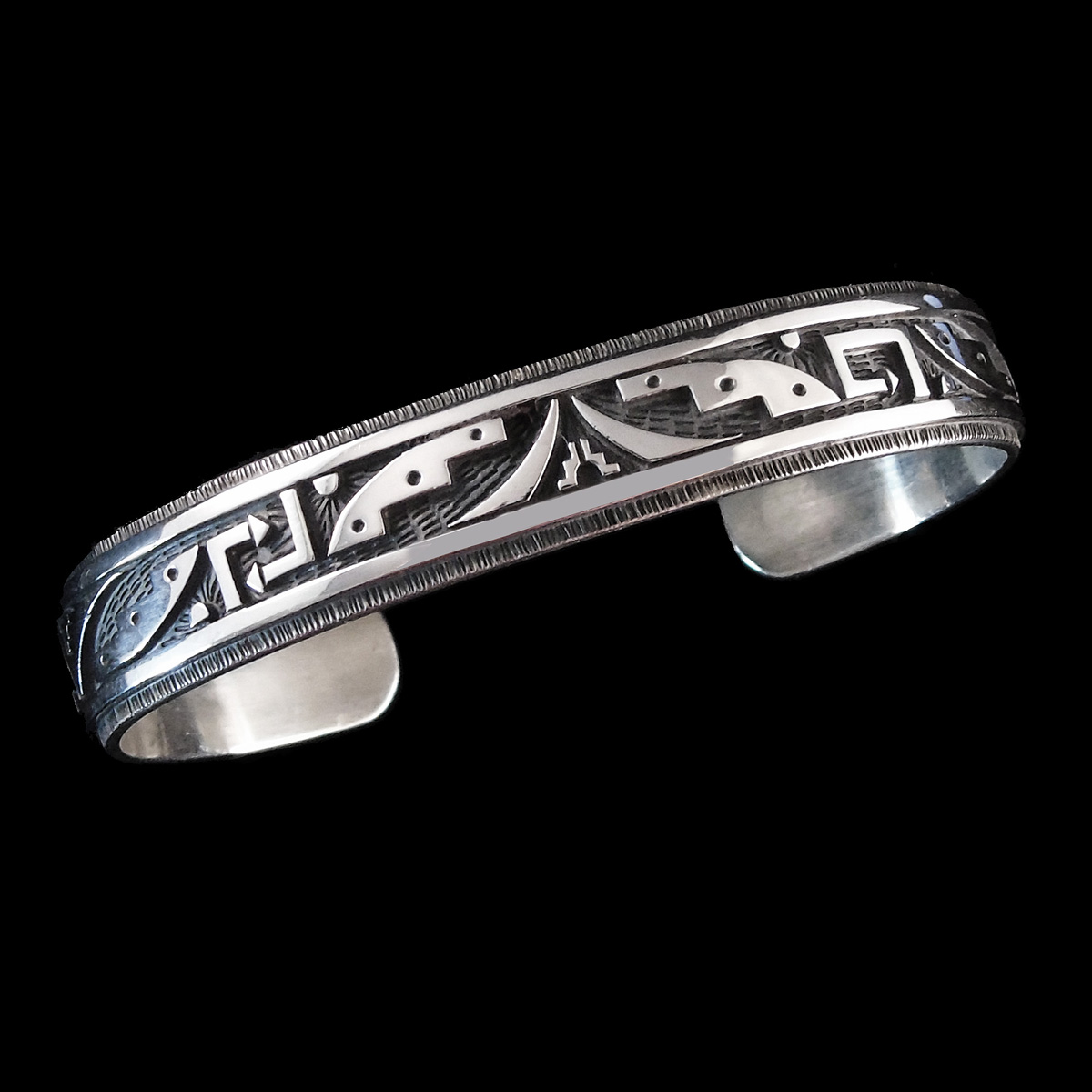 cuff silver bracelet
