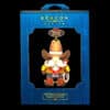 Cowboy Gnome Brass Christmas Ornament