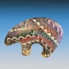 Genuine Renalda Largo Navajo Pottery Horsehair Bear Figurine
