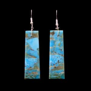 Traditional Turquoise Navajo Earrings