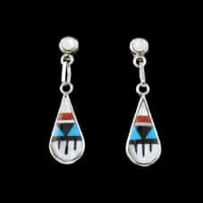 Genuine Delberta Boone Designer Navajo Earrings