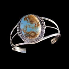 Heirloom Quality Southwest Navajo Turquoise Bracelet