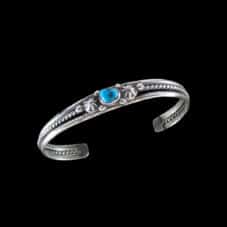 Designer Hand Crafted Navajo Turquoise Bracelet