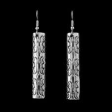 Southwest Navajo Sterling Silver Earrings