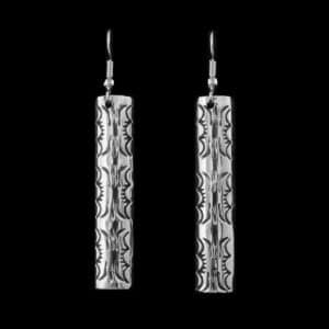 Southwest Navajo Sterling Silver Earrings