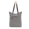Genuine Hair On Leather Mia Canvas Tote Bag