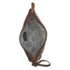 Hair-On Cowhide & Canvas Isabela Pouch by Myra Bags