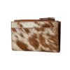 Bailey Ray Hair-On Leather Credit Card Holder