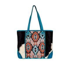 Tonga Ridge Tote Bag in Blue by Myra Bags