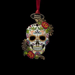 Sugar Skull Dia de los Muertos Day of the Dead Ornament