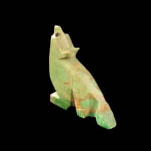 Native American Zuni Coyote Spirit Animal Carving