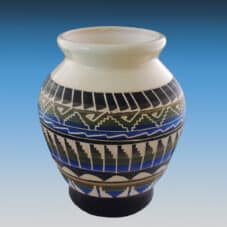 Glazed Mireille Gilmore Navajo Pottery Art Vase